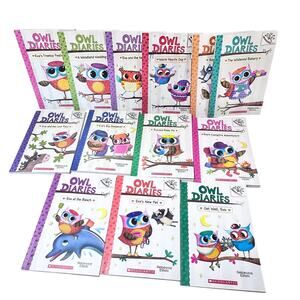 Owl Diaries Branches Children’s Book Set Rebecca Elliott Lot of 13